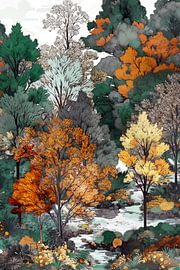 Forest pattern 34 #nature by JBJart Justyna Jaszke