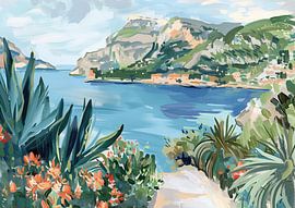 Coast 92.9784 by ARTEO Paintings