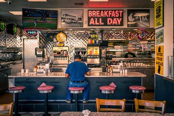 Restaurant im Retro-Stil, Amerika