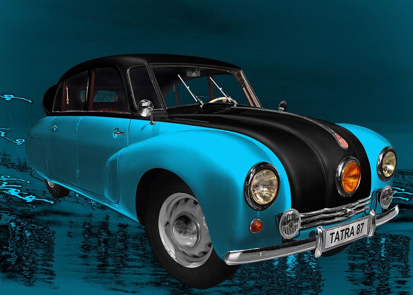 Tatra 87 in blue &amp; black by aRi F. Huber