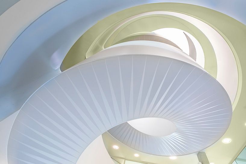 Escalier en spirale sur Frans Nijland