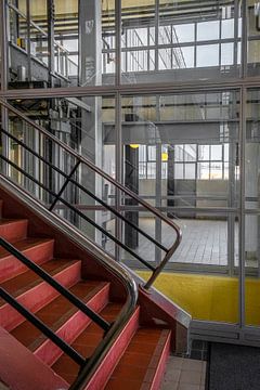 escalier intérieur de l'usine van nelle sur Karin vanBijlevelt