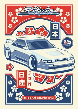 NISSAN SILVIA S13 by Kaminarirace