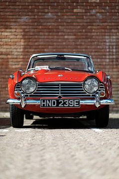 Triumph TR4A klassieker van Atelier Liesjes