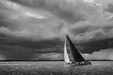 Thunderstorm on the Slotermeer by ThomasVaer Tom Coehoorn
