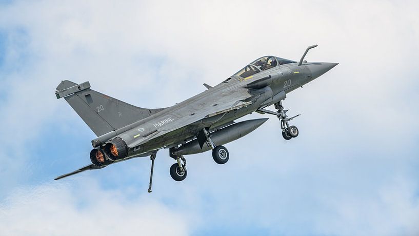 Dassault Rafale Marine fighter aircraft. by Jaap van den Berg