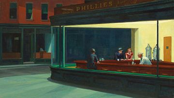 Edward Hopper, Nighthawks van Art Studio RNLD