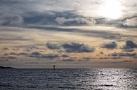 De Noordzee bij zonsondergang van Miranda van Hulst thumbnail