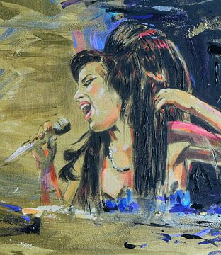 Amy Winehouse - Golden Amy van Lucia Hoogervorst