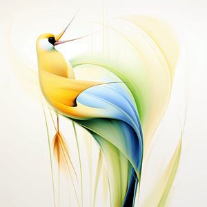 Bird ballet in colour