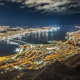 Panorama über Tromsø von Marc Hollenberg