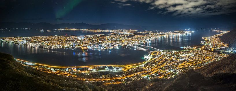 Panorama over Tromsø by Marc Hollenberg