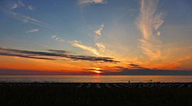 Sunset Katwijk aan Zee by Jessica Berendsen