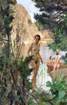 Anders Zorn, dinghy - 1918