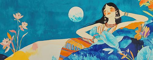 Ontspanning onder de Maan