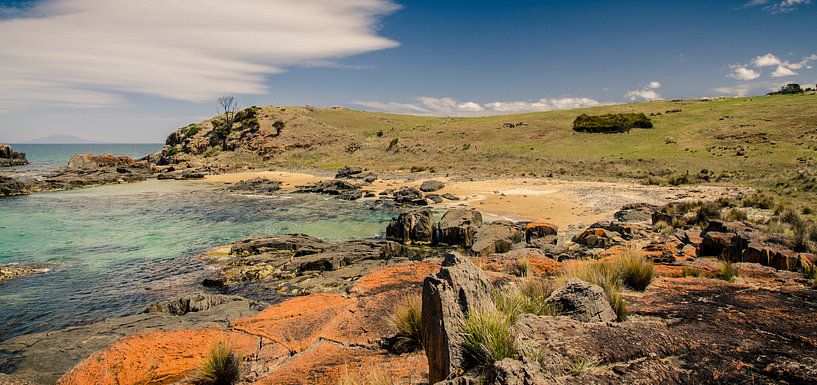 Spiky Beach in Tasmanien, Australien von Sven Wildschut