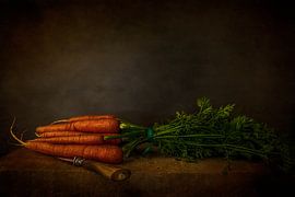 Still life of carrots by Wim Messink Fotografie