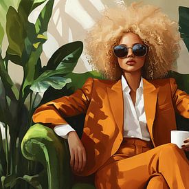 Café &amp ; Jungle Chic sur Bianca ter Riet