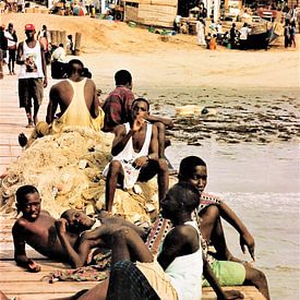 Tanji een vissersdorp in Gambia van Ineke de Rijk