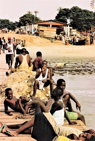 Tanji a fishing village in The Gambia by Ineke de Rijk