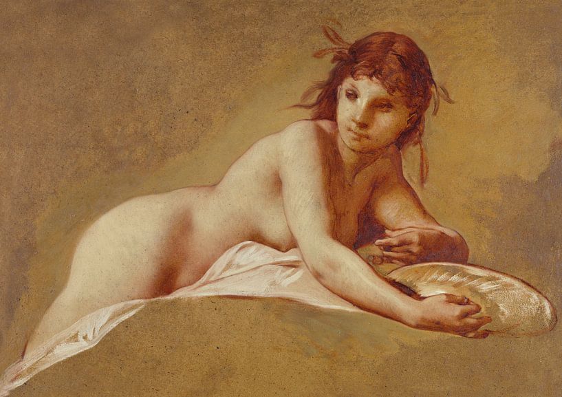 Liegender Akt, Pierre-Victor Galland von Atelier Liesjes