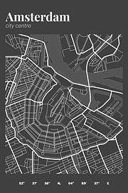 City map of Amsterdam