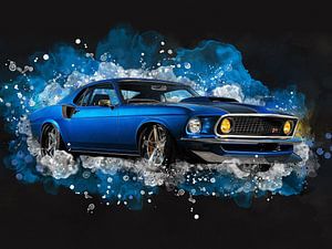 Ford Mustang 1969 sur Pictura Designs