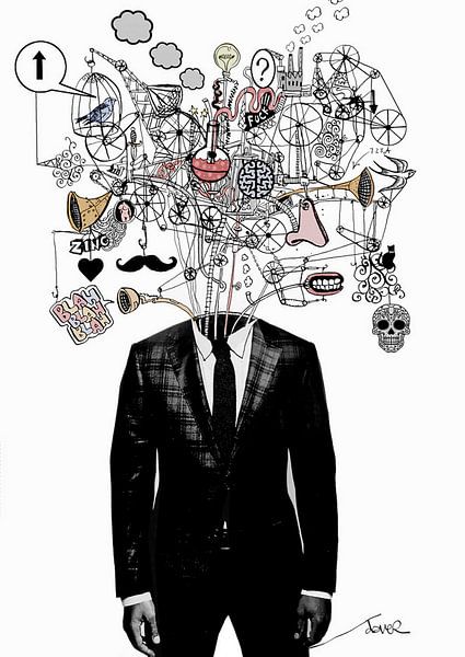 DECONSTRUCTED MIND by LOUI JOVER