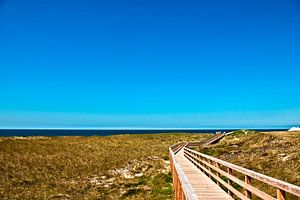 Sylt: der Weg zum Strand