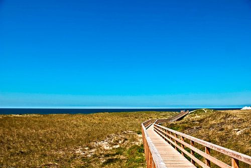 Sylt: der Weg zum Strand
