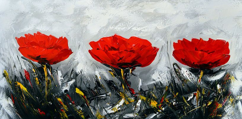 Flowers by Gena Theheartofart