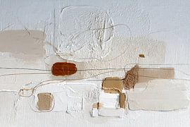 A neutral organic design in shades of beige