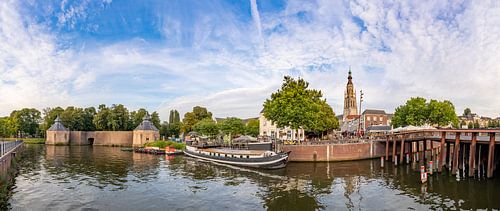 Panoramafoto Breda - Haven -Spanjaardsgat - Grote Kerk