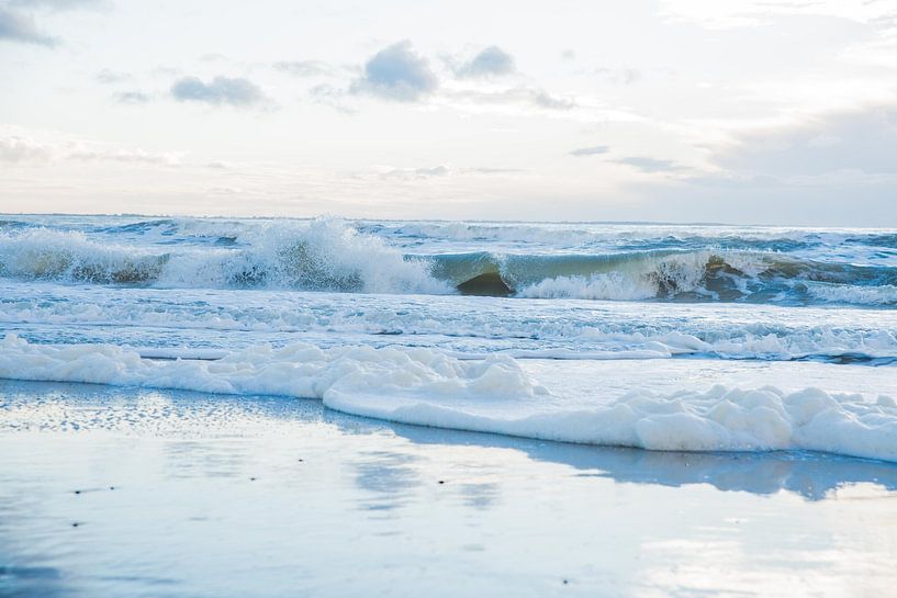 Waves in Zeeland - Westerschouwen by Mascha Boot