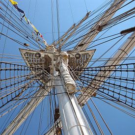 mast van een Tallship