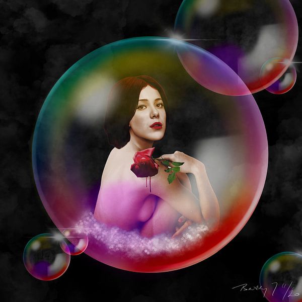 Rose by Blikstjinder by Betty J