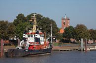Jetty on the Weser, Brake, Wesermarsch district by Torsten Krüger thumbnail