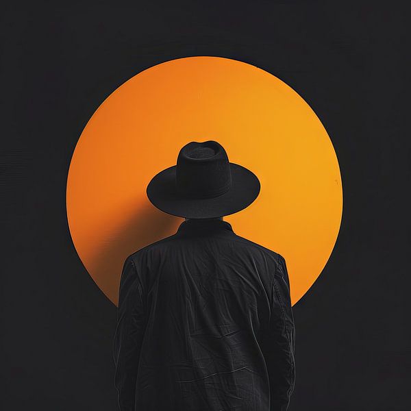 Sunset and silhouette by Poster Art Shop