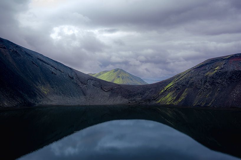 lac volcanique par Yorick De Wilde