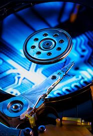 ordinateur, disque dur sur Lex van Lieshout