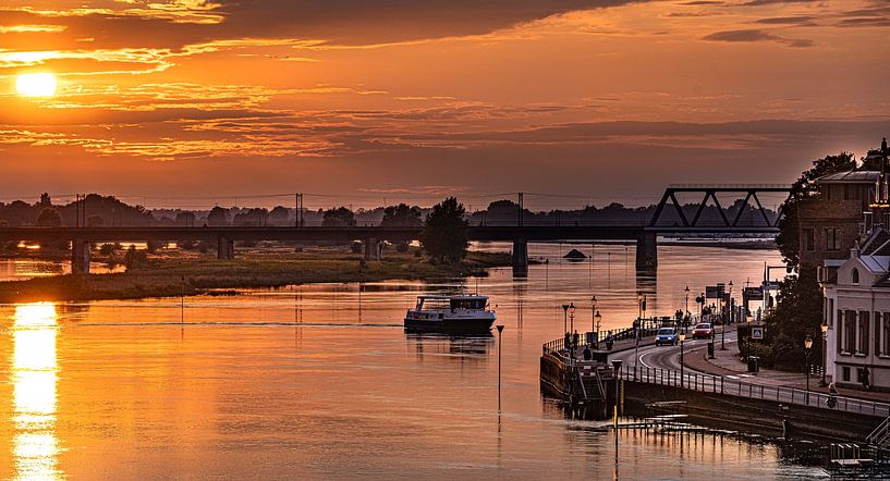 The ferry in deventer by Klif Wiepkema