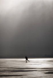 Einsamer Skater von Henk Leijen
