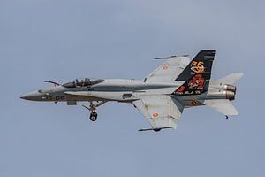 Spanisches EF-18A Hornet Demo Team 2022.