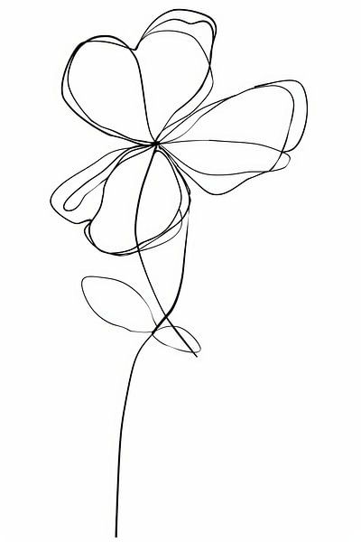 Four-leaf clover by Digitale Schilderijen