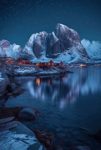 Winter magic in the Lofoten Islands