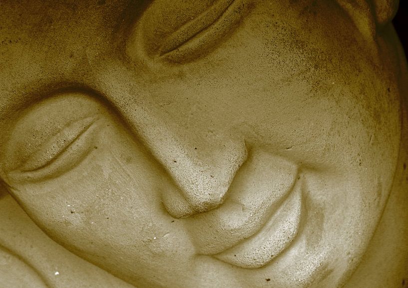 Buddha face2 par Roswitha Lorz