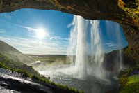 Seljalandsfoss waterval in het zuiden van IJsland
