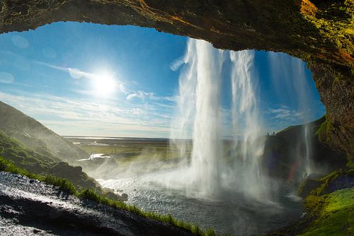 Seljalandsfoss Waterfall in the South of Iceland