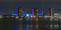 Feyenoord Rotterdam stadium 'De Kuip' at Night - part twenty two van Tux Photography thumbnail