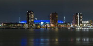 Feyenoord Rotterdam stadium 'De Kuip' at Night - part twenty two